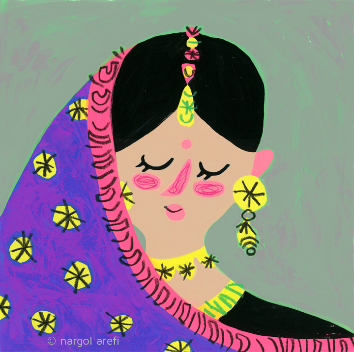 Indian Bride © Nargol Arefi