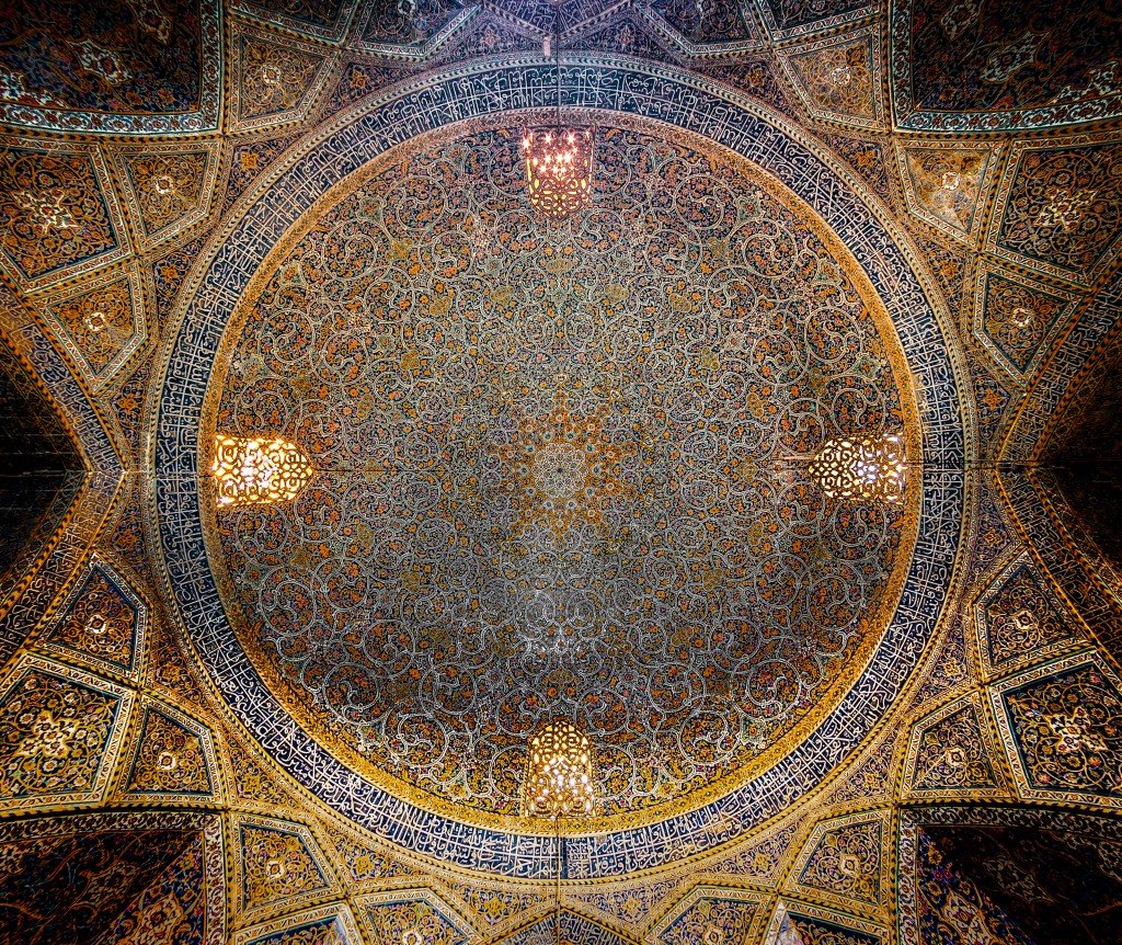 La mosquée Sayyed est la plus grande et la plus connue de l'ère Qajar à Isfahan. Construite au milieu du 19 ème siècle. © Mohammad Reza
