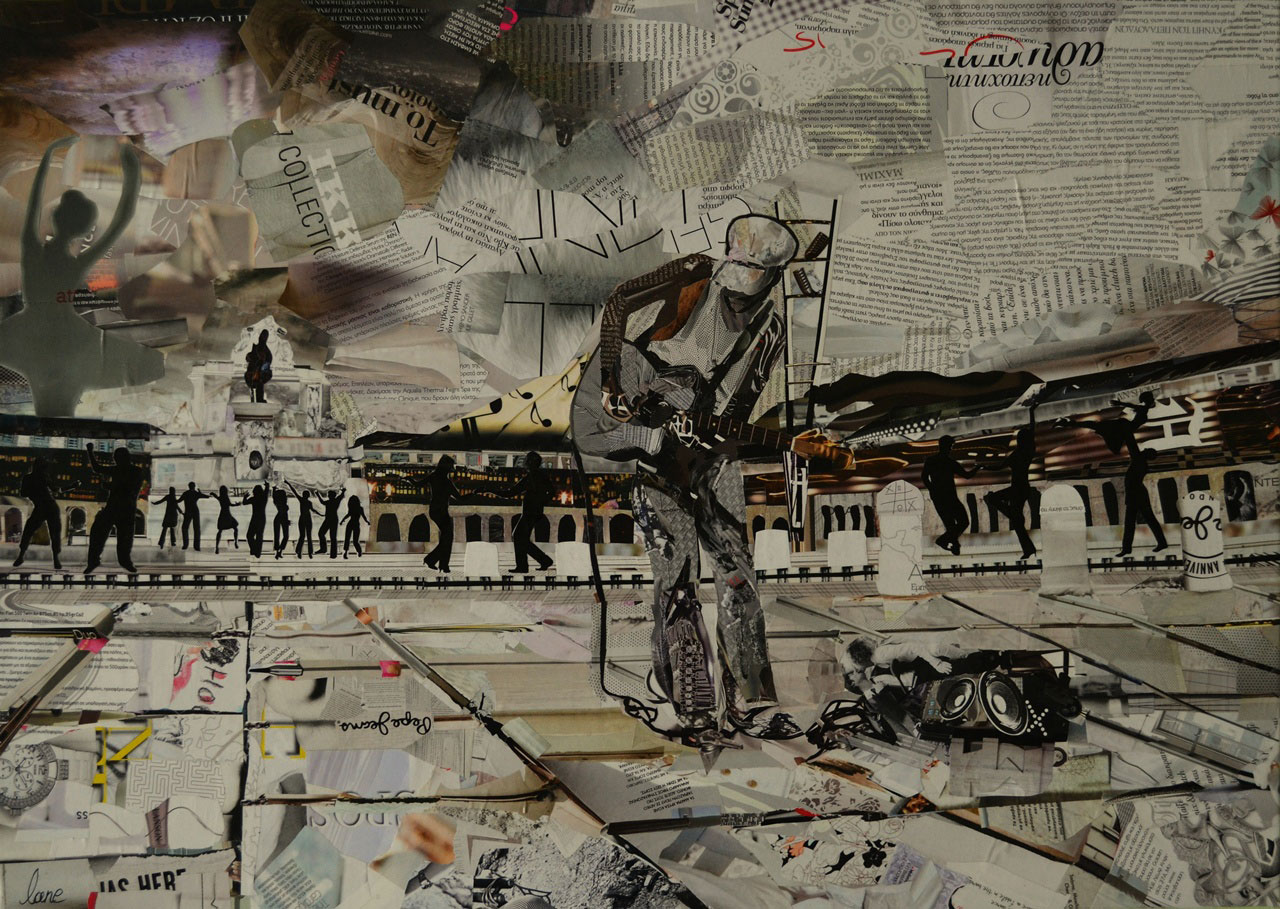Lane Collage, l’art & l’amour du papier