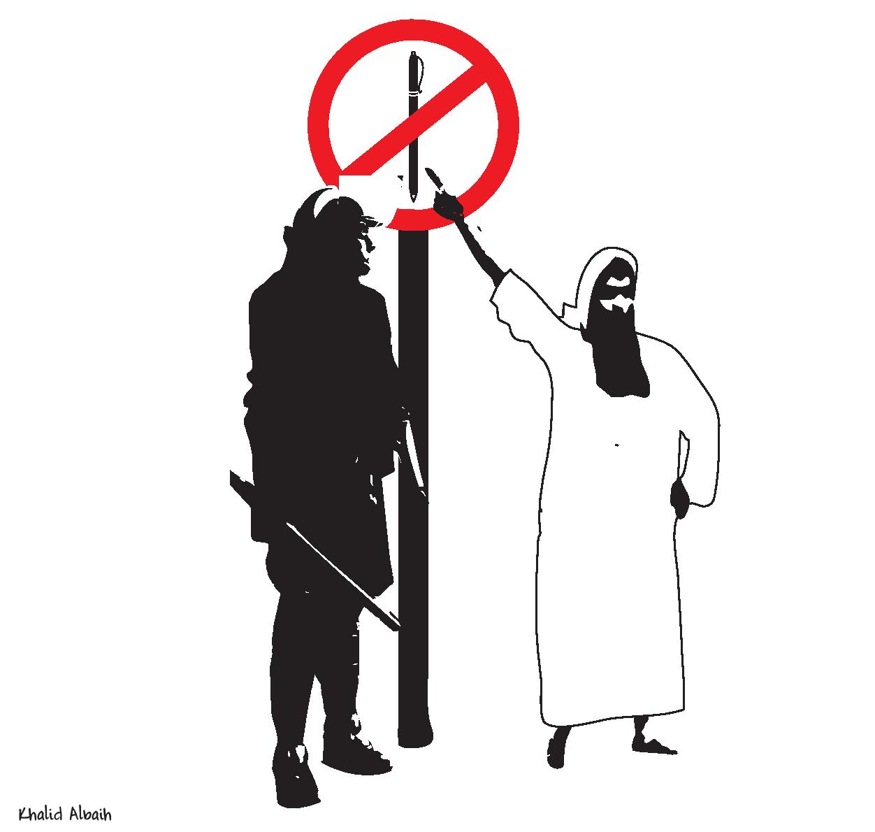 L’art de la satire de Khalid Albaih – The art of satire by Khalid Albaih