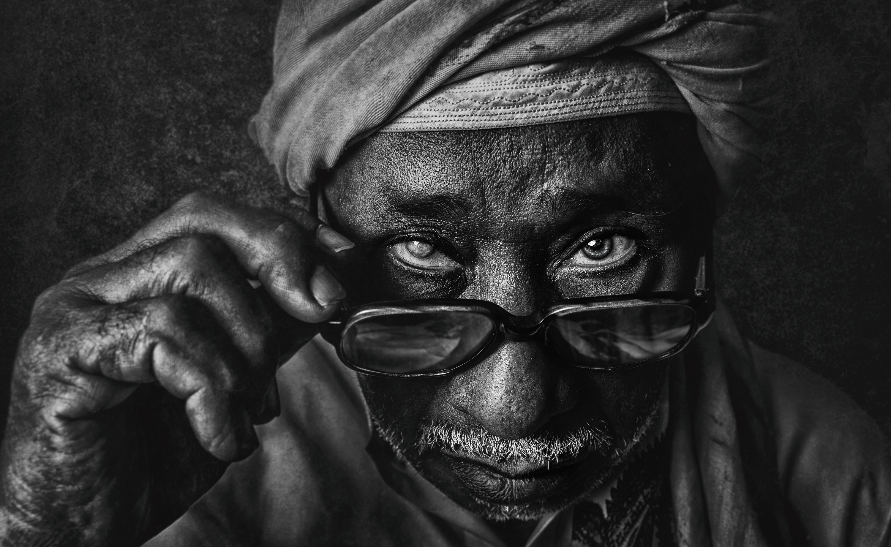 “It’s been a long journey” – Monochrome Portraits by Fadhel Almutaghawi