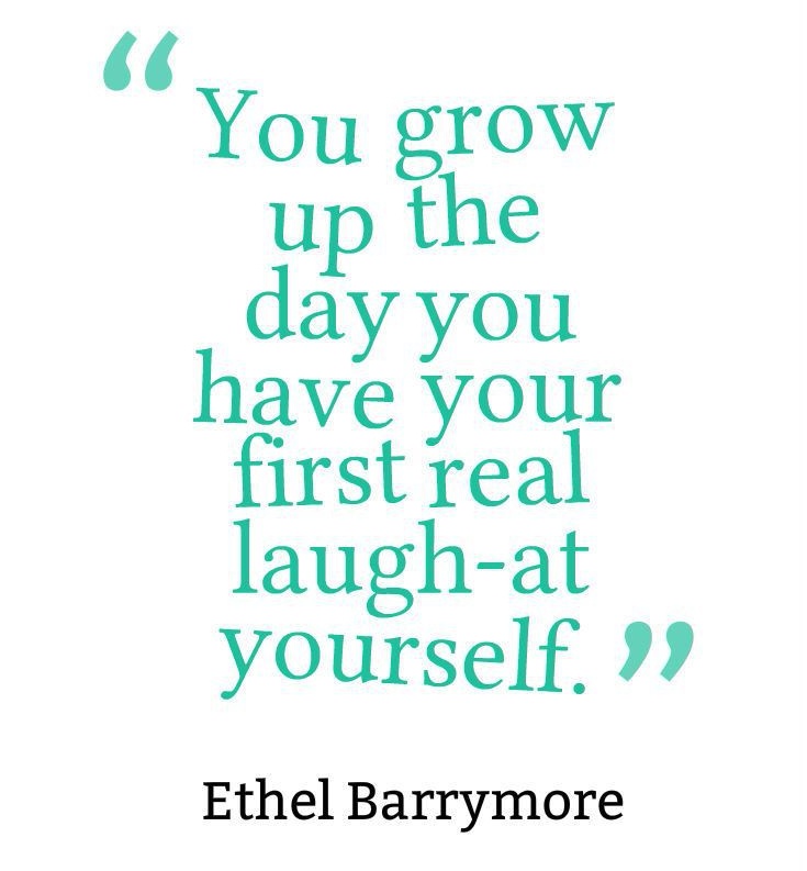 You’re in growth process – why it’s important you keep your sense of humour?